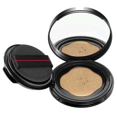 фото Shiseido компактный кушон для свежего совершенного тона synchro skin