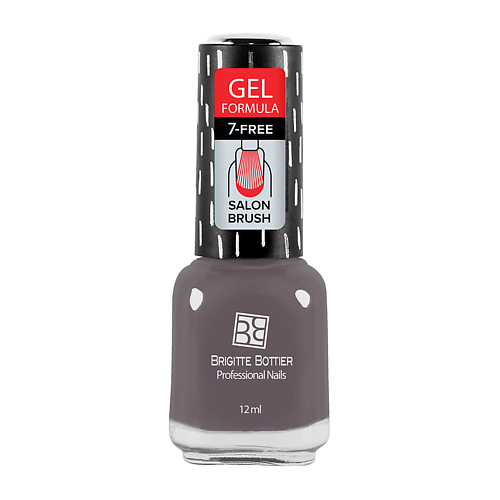 BRIGITTE BOTTIER Лак для ногтей GEL FORMULA тон 01 прозрачный 320₽