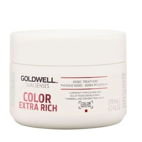 

GOLDWELL Маска для окрашенных волос Dualsenses Color Extra Rich 60Sec, Маска для окрашенных волос Dualsenses Color Extra Rich 60Sec