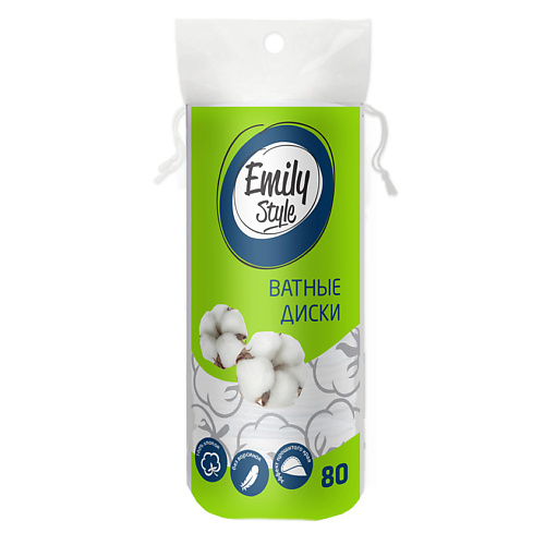 

EMILYSTYLE Ватные диски 80, Ватные диски