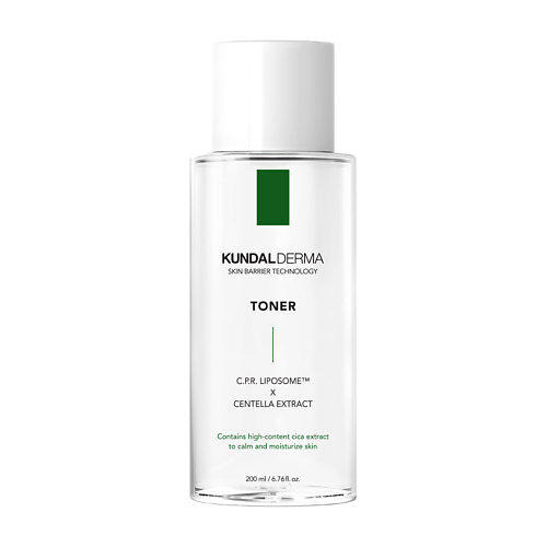 

KUNDAL Тонер для лица с центеллой азиатской, пантенолом и клевером луговым Derma Toner, Тонер для лица с центеллой азиатской, пантенолом и клевером луговым Derma Toner