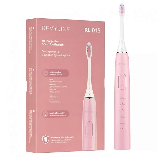 

REVYLINE Электрическая звуковая зубная щетка RL 015, Электрическая звуковая зубная щетка RL 015