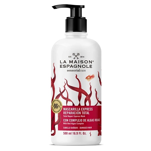 

LA MAISON ESPAGNOLE Маска для поврежденных волос восстанавливающая Sensorialcare Total Repair Express Mask, Маска для поврежденных волос восстанавливающая Sensorialcare Total Repair Express Mask