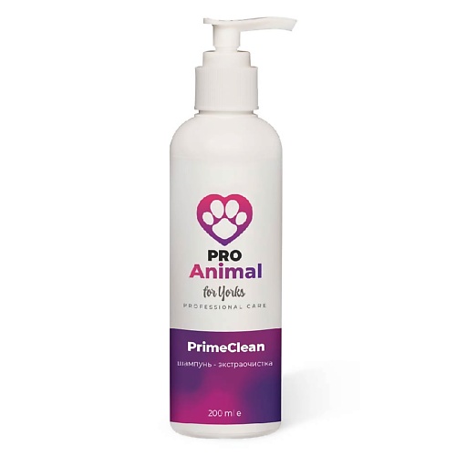 

PROANIMAL Шампунь-экстраочистка ProAnimal for Yorks PrimeClean 200.0, Шампунь-экстраочистка ProAnimal for Yorks PrimeClean