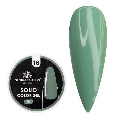 фото Global fashion гель-краска повышенной плотности, solid color gel 04