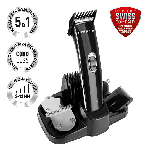 

POLARIS Машинка для стрижки волос PHC 3015RC, Машинка для стрижки волос PHC 3015RC