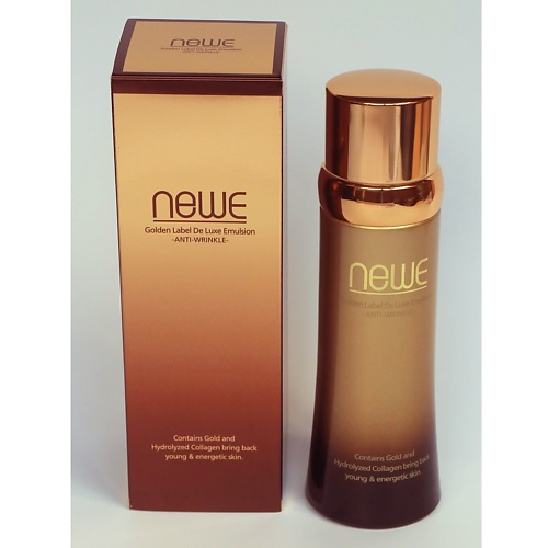 

NEWE Эмульсия для лица с частицами золота Golden Label de Luxe 150.0, Эмульсия для лица с частицами золота Golden Label de Luxe