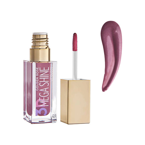 

GOLDEN ROSE Блеск для губ 3D Mega Shine Lipgloss, Блеск для губ 3D Mega Shine Lipgloss