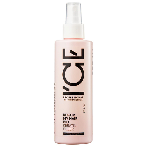   Лэтуаль ICE BY NATURA SIBERICA Кератиновый спрей-концентрат для поврежденных волос REPAIR MY HAIR 200