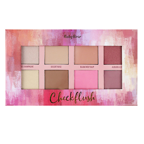 

RUBY ROSE Палетка румян Cheek Blush, Палетка румян Cheek Blush