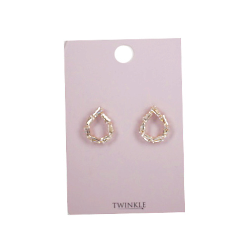 

TWINKLE Серьги GoldenShinyDrop, Серьги GoldenShinyDrop
