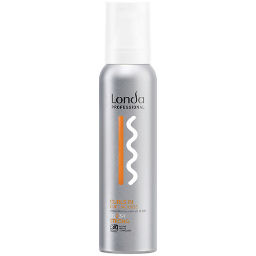 

LONDA PROFESSIONAL Мусс для волос сильной фиксации Curls In Curl Mousse, Мусс для волос сильной фиксации Curls In Curl Mousse