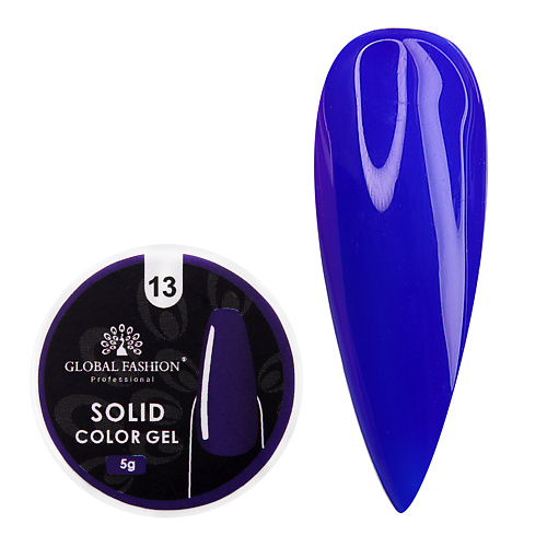 фото Global fashion гель-краска повышенной плотности, solid color gel 04