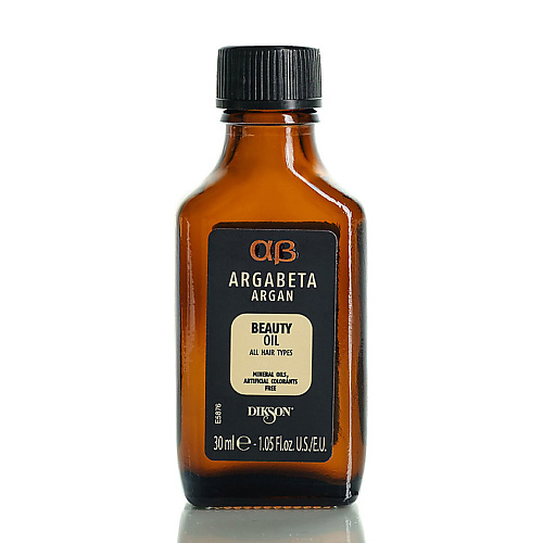 

DIKSON Масло для ежедневного использования с аргановым маслом и бета-кератином Argabeta 30, Масло для ежедневного использования с аргановым маслом и бета-кератином Argabeta