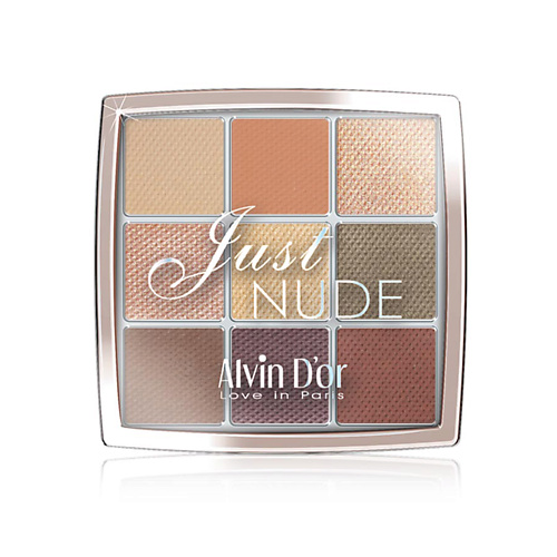 

ALVIN D’OR Палетка теней для век JUST NUDE, Палетка теней для век JUST NUDE