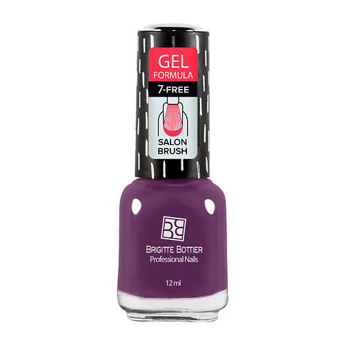 BRIGITTE BOTTIER Лак для ногтей GEL FORMULA тон 01 прозрачный 320₽