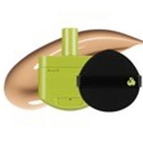 UNLEASHIA Рефилл для кушона  + спонж Satin Wear Healthy-Green Cushion RE-FEEL(+ Puff)