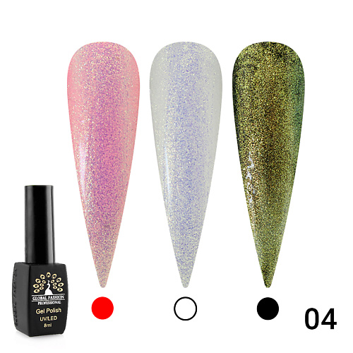 

GLOBAL FASHION Гель лак Shine Star 01, Гель лак Shine Star 01