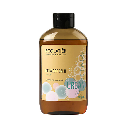 

ECOLATIER Пена для ванн амарант & белый чай 600.0, Пена для ванн амарант & белый чай