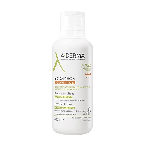 

A-DERMA Смягчающий бальзам для лица и тела Exomega Control, Смягчающий бальзам для лица и тела Exomega Control