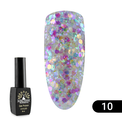 

GLOBAL FASHION Гель лак Shiny 01, Гель лак Shiny 01
