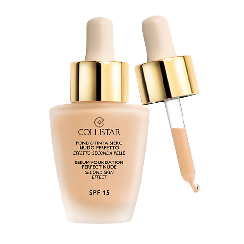 

COLLISTAR Тональная основа-сыворотка идеальный нюд SPF 15 Perfect Nude Serum Foundation, Тональная основа-сыворотка идеальный нюд SPF 15 Perfect Nude Serum Foundation