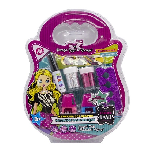 

LAPULLI KIDS Набор детской декоративной косметики помада, лак для ногтей, Набор детской декоративной косметики помада, лак для ногтей