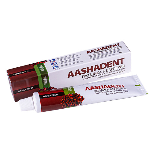 

AASHA HERBALS Зубная паста Гвоздика-Барлерия 100, Зубная паста Гвоздика-Барлерия