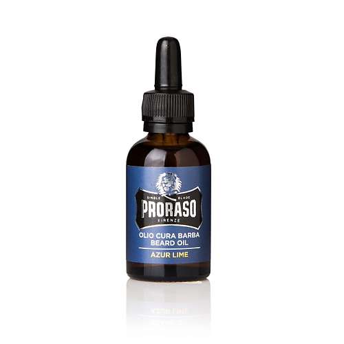 Уход за бородой PRORASO Масло для бороды AZUR LIME 30.0