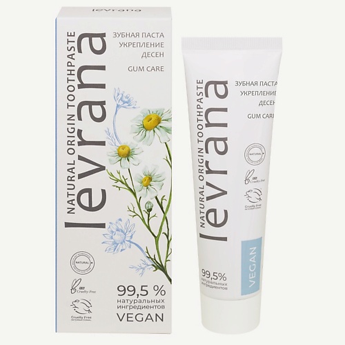 

LEVRANA Зубная паста укрепление десен Natural Origin Toothpaste, Зубная паста укрепление десен Natural Origin Toothpaste