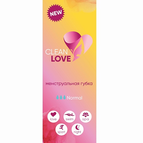 

CLEAN LOVE Мягкий тампон normal 6.0, Мягкий тампон normal