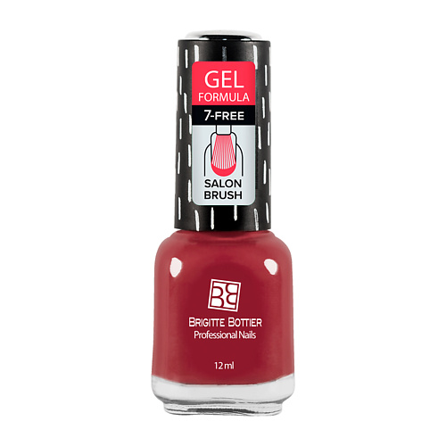 BRIGITTE BOTTIER Лак для ногтей GEL FORMULA тон 01 прозрачный 320₽