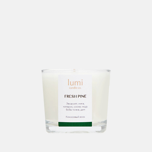 

LUMI CANDLE CO. Ароматическая свеча petite Fresh pine 90, Ароматическая свеча petite Fresh pine