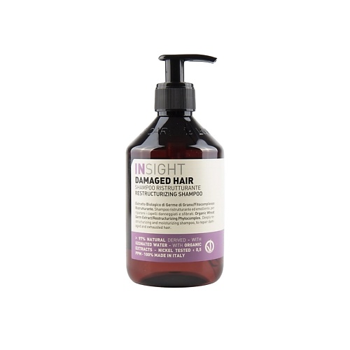 

INSIGHT PROFESSIONAL Шампунь для восстановления поврежденных волос DAMAGED HAIR 400, Шампунь для восстановления поврежденных волос DAMAGED HAIR