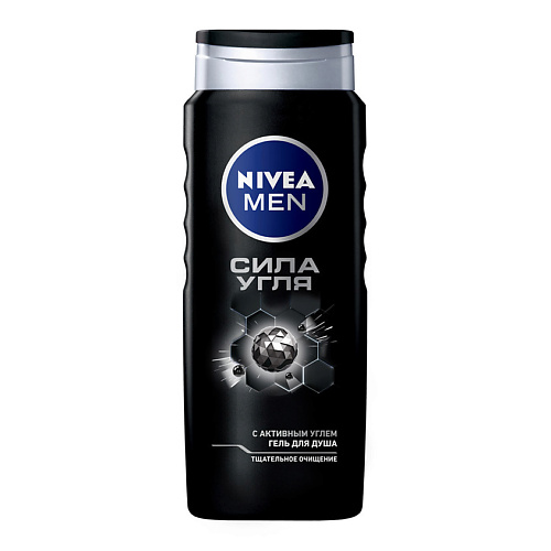 

NIVEA MEN Гель для душа "Сила угля", MEN Гель для душа "Сила угля"