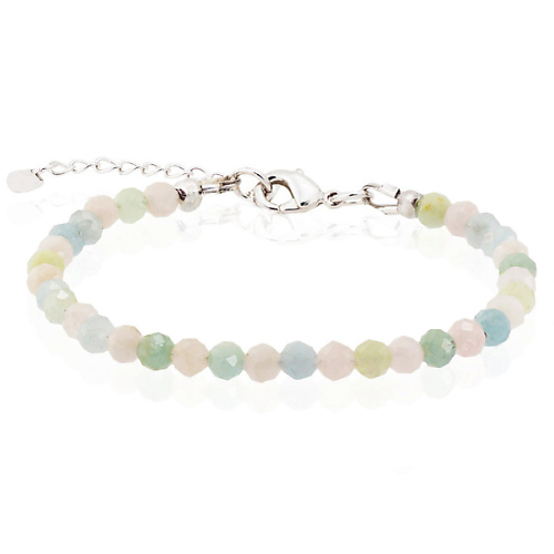 

ALERIE-ACCESSORIES Браслет из натуральных бериллов Miniature Pastel, Браслет из натуральных бериллов Miniature Pastel