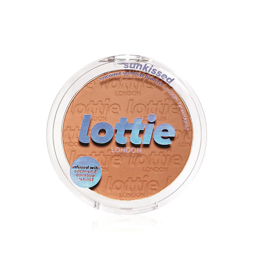 Бронзатор LOTTIE LONDON Бронзер для лица с экстрактом кокоса Sunkissed