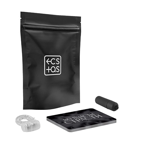 

ECSTAS Эротический набор для двоих Во власти страсти 3 в 1, Эротический набор для двоих Во власти страсти 3 в 1