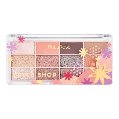 

RUBY ROSE Палетка теней для век Spice shop, Палетка теней для век Spice shop