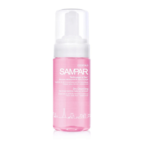 Мусс для снятия макияжа SAMPAR PARIS Мусс для лица для снятия макияжа очищение "без воды"