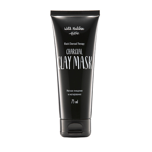 

WILD NATURE Маска для лица с углем и глиной Black Charcoal Therapy, Маска для лица с углем и глиной Black Charcoal Therapy