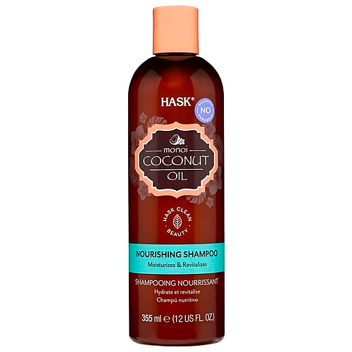 HASK Coconut Monoi Oil Nourishing Shampoo - питательный шампунь для волос с экстрактом кокоса