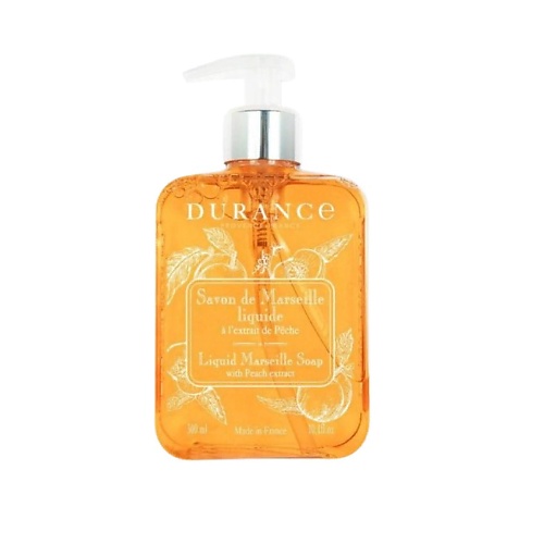 

DURANCE Жидкое мыло с экстрактом Персика Liquid Marseille Soap with Peach extract 300.0, Жидкое мыло с экстрактом Персика Liquid Marseille Soap with Peach extract
