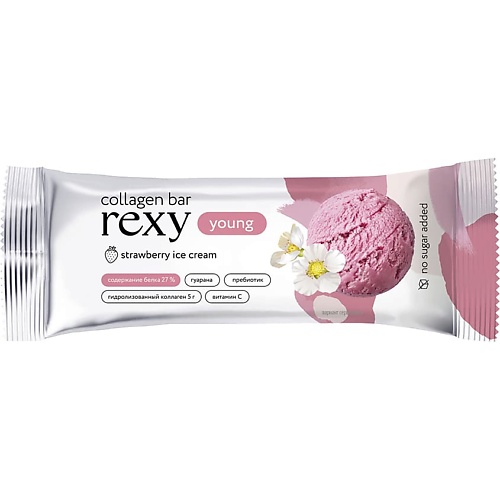 

PROTEIN REX Батончик с высоким содержанием белка со вкусом «Клубничное Мороженое», Батончик с высоким содержанием белка со вкусом «Клубничное Мороженое»