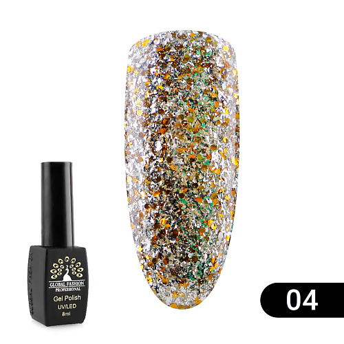 

GLOBAL FASHION Гель лак Shiny 01, Гель лак Shiny 01