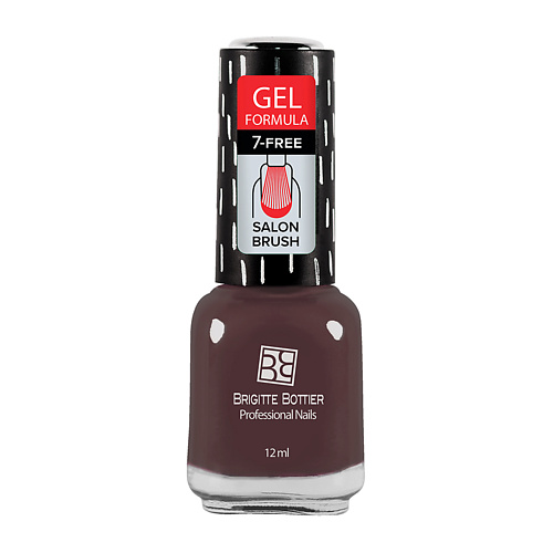 Лак для ногтей BRIGITTE BOTTIER Лак для ногтей GEL FORMULA тон 91 шоколадная помадка