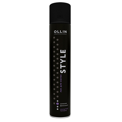 

OLLIN PROFESSIONAL Лак для волос сильной фиксации OLLIN STYLE, Лак для волос сильной фиксации OLLIN STYLE