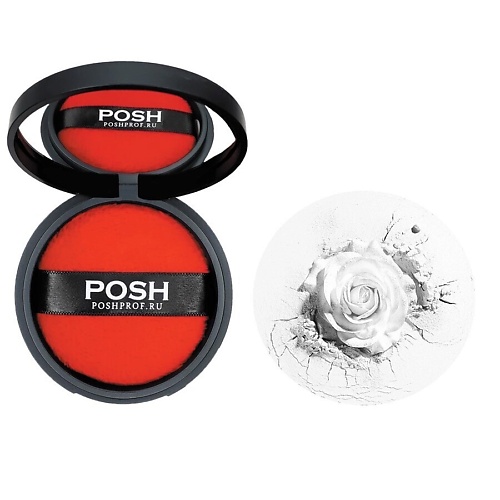 POSHPROF.RU POSH Минеральная рассыпчатая пудра  HD Прозрачная вуаль