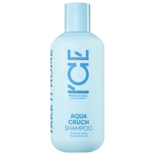 

ICE BY NATURA SIBERICA Шампунь для волос Увлажняющий Aqua Cruch Shampoo, Шампунь для волос Увлажняющий Aqua Cruch Shampoo