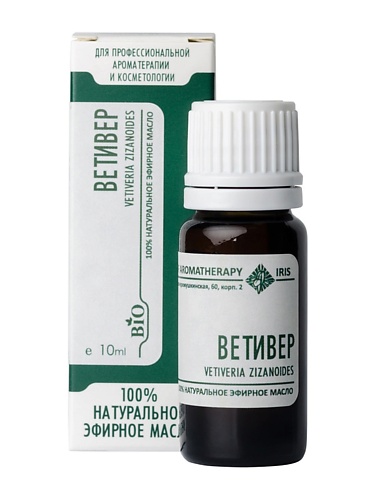 

ЦЕНТР АРОМАТЕРАПИИ ИРИС Эфирное масло Ветивер 10, Эфирное масло Ветивер